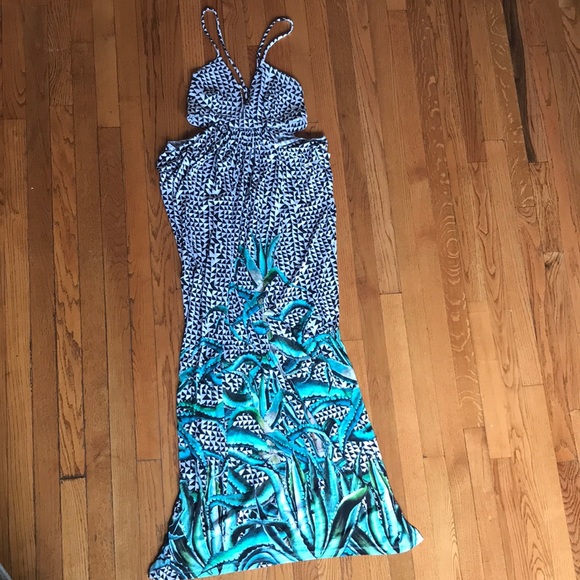 Mara Hoffman Dresses & Skirts - Mara Hoffman Printed cutout maxi dress